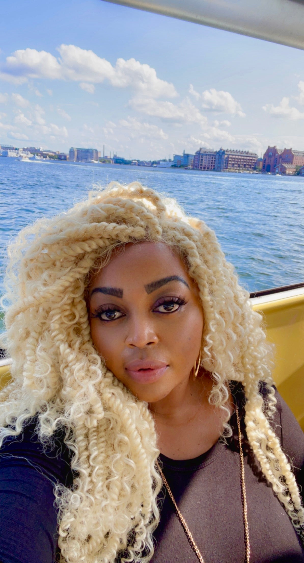 Blonde twists